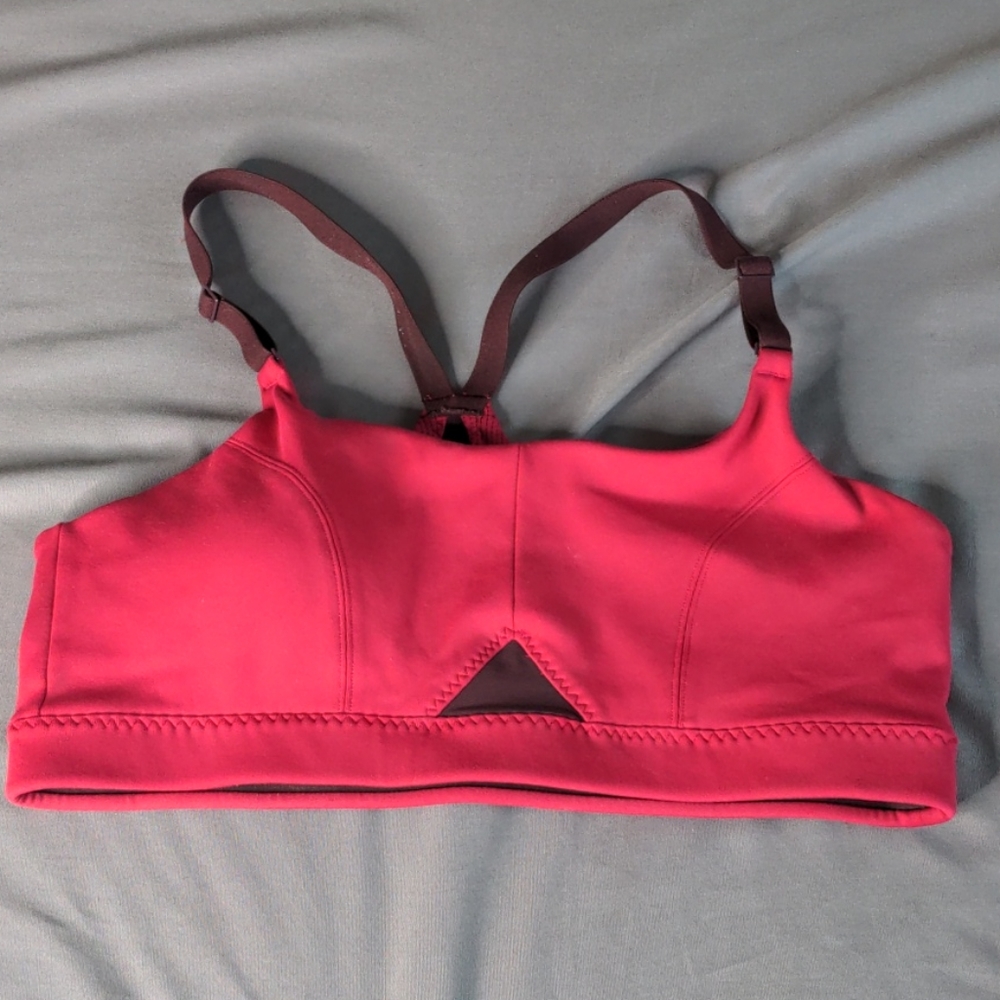 ATHLETA PINK & BURGUNDY SPORTS BRA 💓